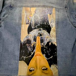 TeeCurvy custom jean jacket